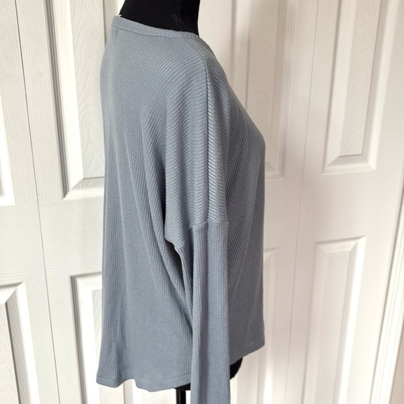 rag & bone Ribbed Drop Shoulder Top - Picture 7 of 14